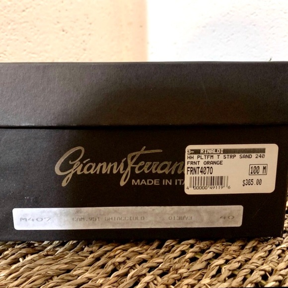 🔥Price ⬇️🔥Gianni Ferrante Suede Platform Sandals - Picture 3 of 11